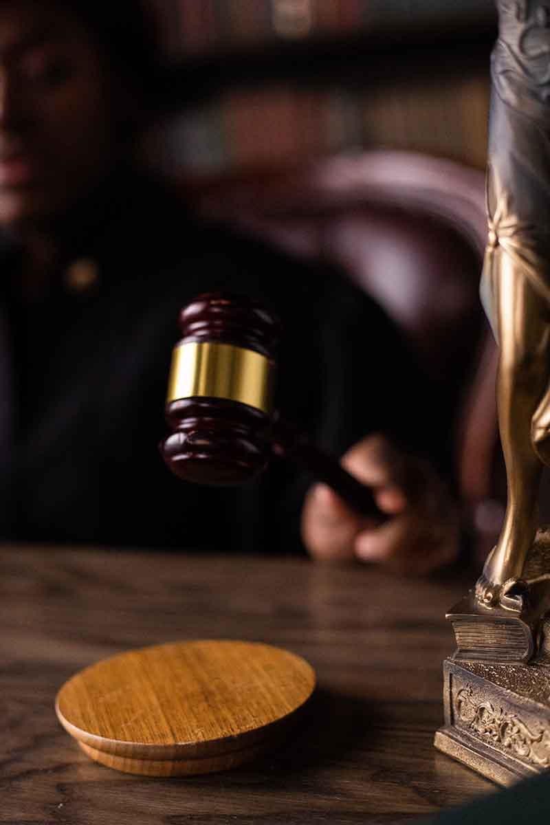 court services judge gavel for court services
